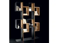 Libreria Gemini in stile design di Nature design in OFFERTA OUTLET