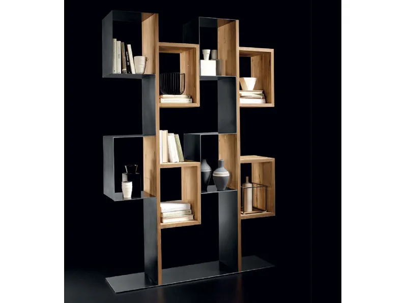 Libreria Gemini in stile design di Nature design in OFFERTA OUTLET