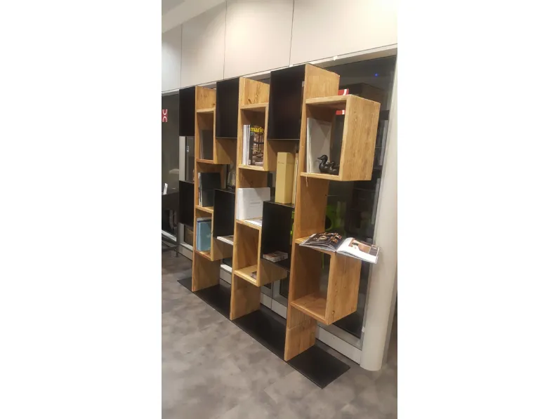 Libreria Gemini  stile design di Nature design scontata del 35%
