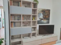 Libreria Giessegi in laminato materico scontata -30%: scopri Composizione 155