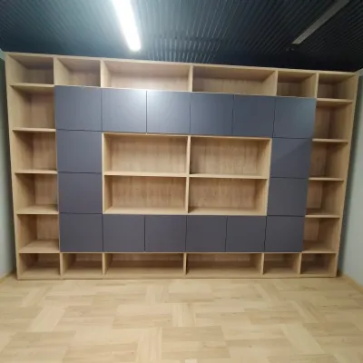 Libreria Giessegi in legno in Offerta Outlet: scopri Alice libreria