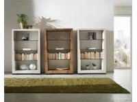 Libreria Glass stile moderno Glass di Outlet etnico scontata
