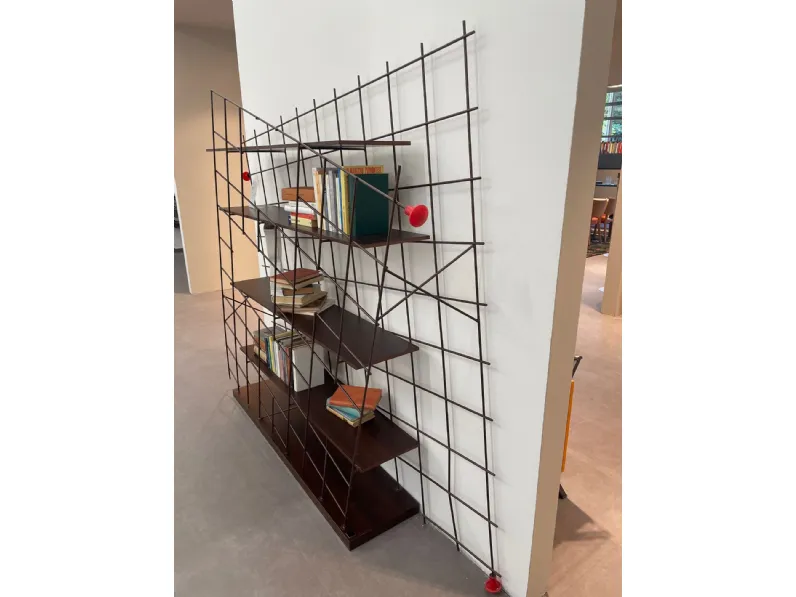 Libreria Halifax in metallo a prezzo Outlet: scopri Network