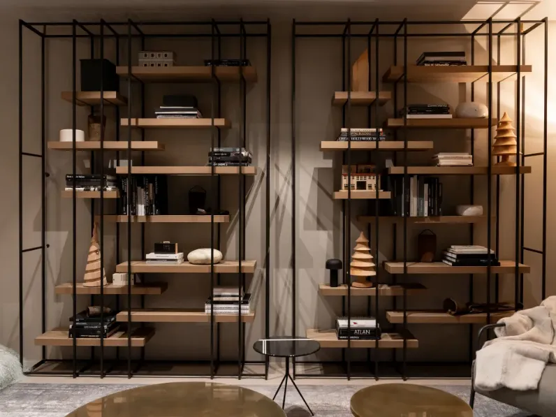 Libreria Cage b stile design di Henge scontata