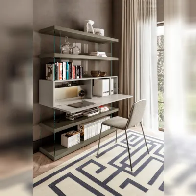 Libreria modello Home office 1272 di Lago a prezzo Outlet