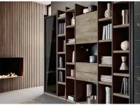 Libreria Imab in legno in Offerta Outlet: scopri Qsm 612