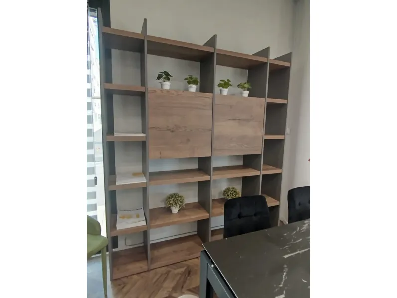 Libreria Imab in legno a prezzo Outlet: scopri Libreria qsf
