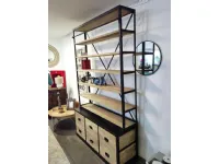 Libreria Industrial in stile moderno di Outlet etnico in OFFERTA OUTLET