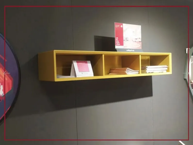 Libreria Inside Calligaris in stile design con forte sconto