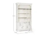 Libreria Jefferson Forme�s in stile classico in offerta