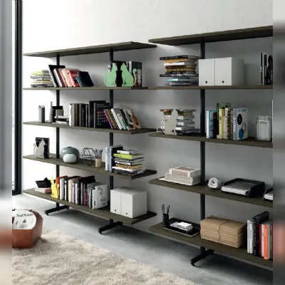 Libreria modello Kaffeina steelbox di Collezione esclusiva a prezzo scontato