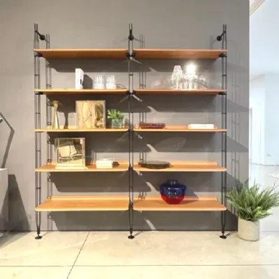 Libreria Kartell in legno scontata -25%: scopri Adam wood