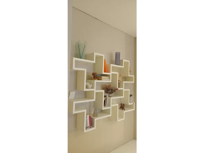 Libreria Lago in laccato opaco a prezzo scontato: scopri Lago 30 mm