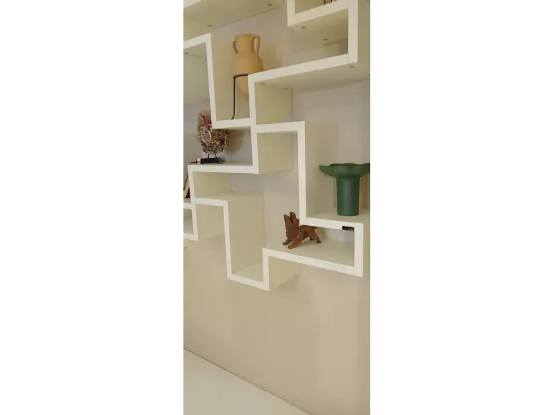 Libreria Lago in laccato opaco a prezzo scontato: scopri Lago 30 mm