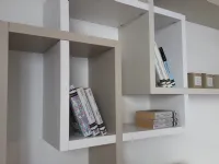 Libreria Lago in laccato opaco in Offerta Outlet: scopri Linea