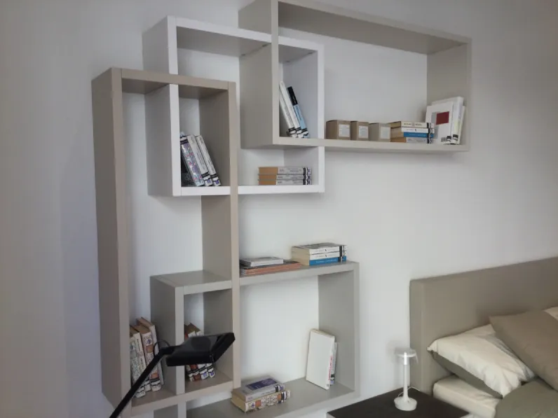 Libreria Lago in laccato opaco in Offerta Outlet: scopri Linea
