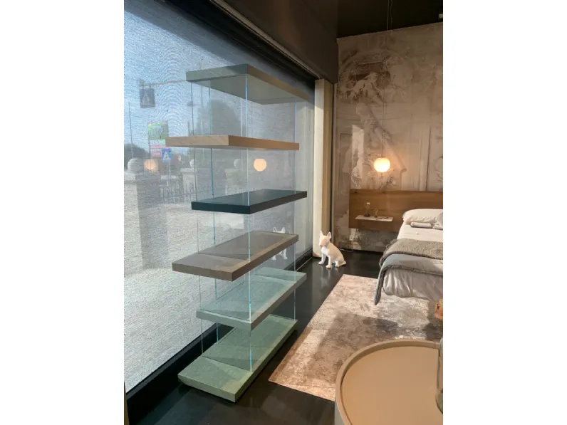 Libreria Lago in laccato opaco scontata -36%: scopri Air da 110,4