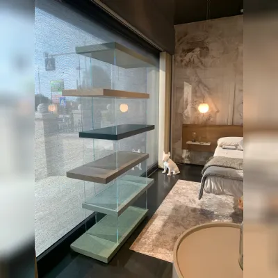 Libreria Lago in laccato opaco scontata -36%: scopri Air da 110,4