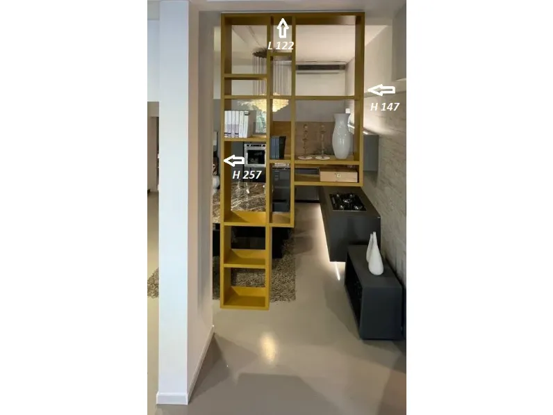 Libreria Weightless Lago in stile design a prezzi outlet