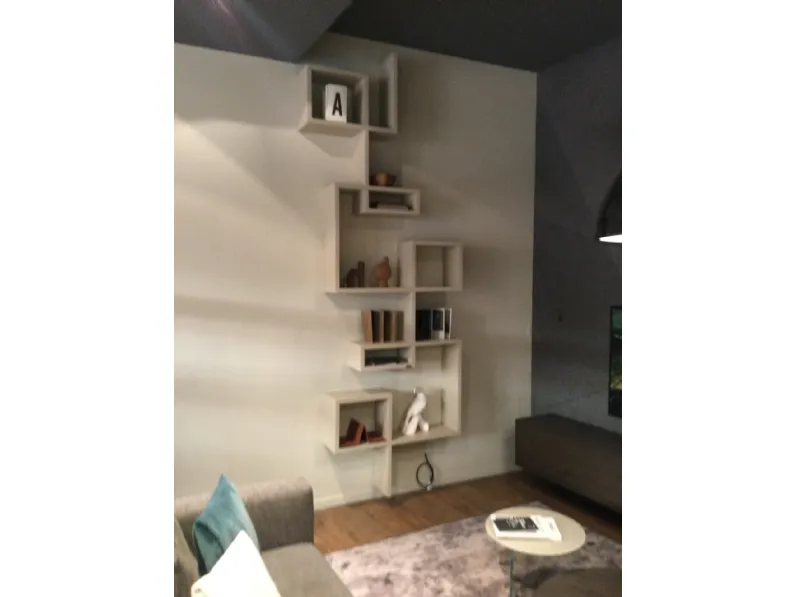 Libreria Lago in laccato opaco scontata -45%: scopri Lagolinea