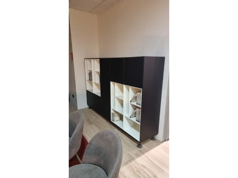 Libreria Composizione 1 stile design di Las mobili scontata del 77%
