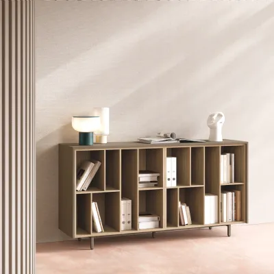 Libreria Sigma a giorno stile design di Las mobili scontata del 30%
