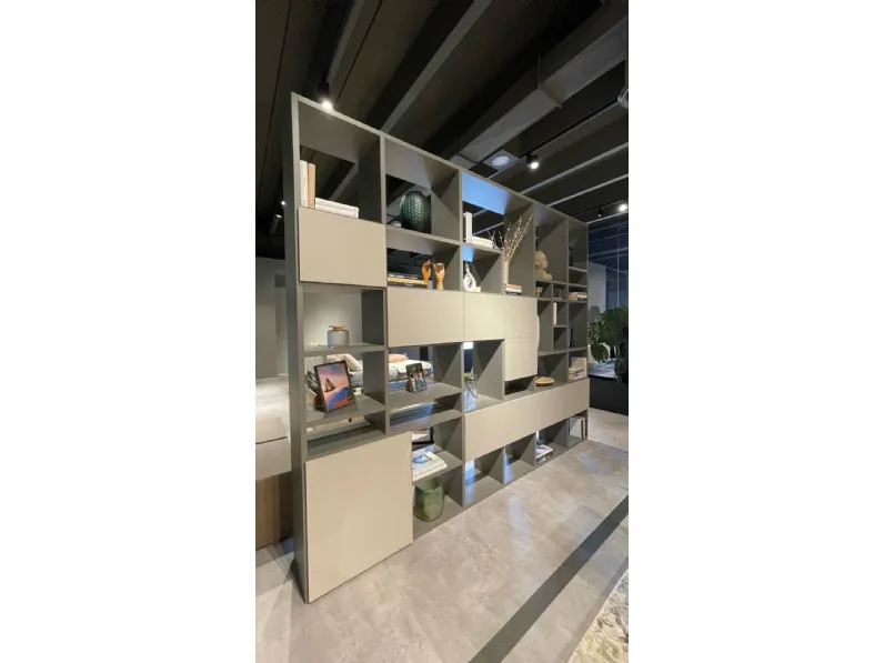 Libreria Selecta stile design di Lema scontata