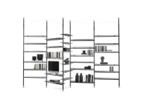 Libreria Levante in stile design di Mogg in OFFERTA OUTLET 