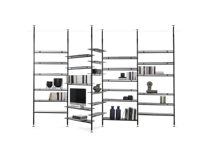 Libreria Levante in stile design di Mogg in OFFERTA OUTLET 