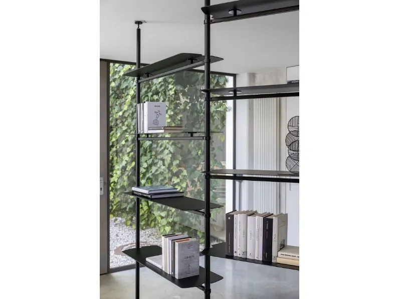Libreria Levante in stile design di Mogg in OFFERTA OUTLET 