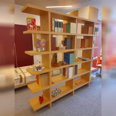 Libreria Libreia frassino stile moderna di Assomobili scontata del 69%