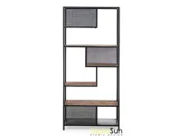 Libreria Libreria 6p roderic in stile design di Outlet etnico in OFFERTA OUTLET