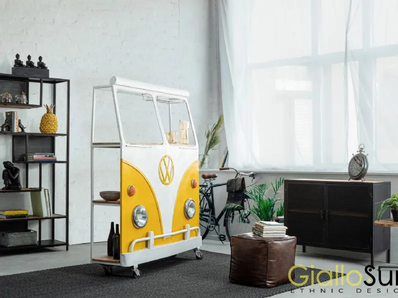 Libreria Libreria 6p roderic in stile design di Outlet etnico in OFFERTA OUTLET