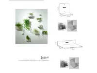 Libreria Libreria a parete k1  stile design di Kriptonite scontata