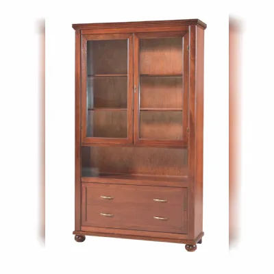 Libreria Libreria a vetro mod madrid Lion's in stile classico a prezzi convenienti