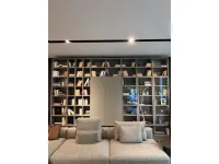 Libreria Caccaro in laccato opaco scontata -57%: scopri Libreria artigianale 