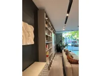 Libreria Caccaro in laccato opaco scontata -57%: scopri Libreria artigianale 