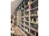Libreria Caccaro in laccato opaco scontata -57%: scopri Libreria artigianale 