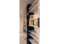 Libreria Libreria bifacciale Doimo cityline in stile moderno a prezzi outlet