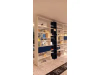 Libreria Libreria bifacciale Doimo cityline in stile moderno a prezzi outlet