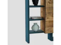 Libreria Dialma brown in legno in Offerta Outlet: scopri Libreria design