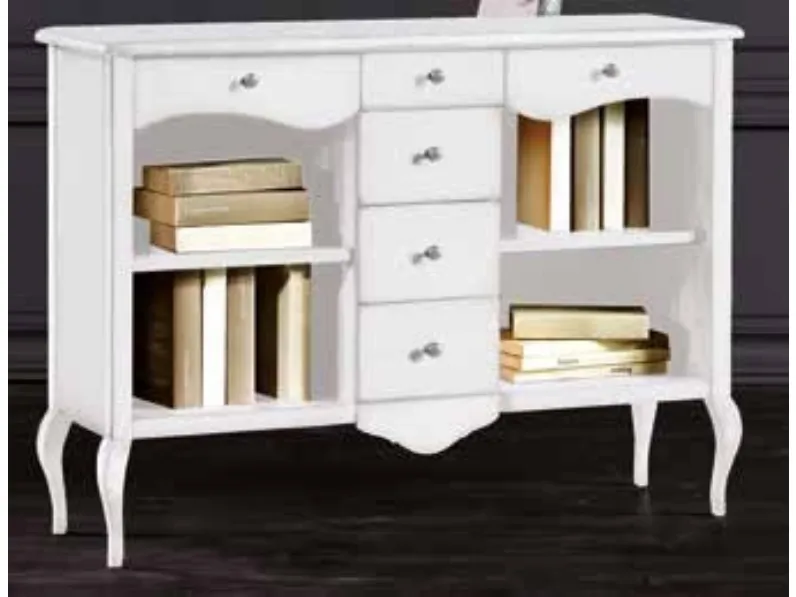 Libreria Libreria francese a giorno lions linea in stile classico di Lion's in OFFERTA OUTLET