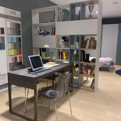 Libreria Libreria in stile design di Clever in OFFERTA OUTLET