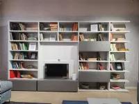 Libreria Libreria in stile moderno di Pianca in OFFERTA OUTLET