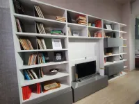 Libreria Libreria in stile moderno di Pianca in OFFERTA OUTLET