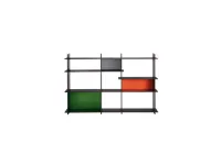 Libreria Libreria level 733/2 zanotta in stile design di Zanotta in OFFERTA OUTLET 