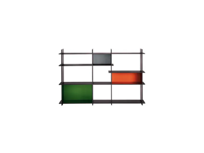 Libreria Libreria level 733/2 zanotta in stile design di Zanotta in OFFERTA OUTLET 