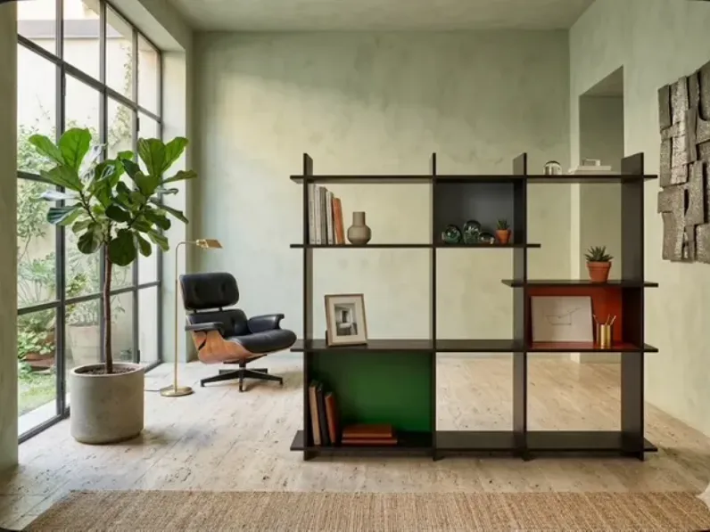 Libreria Libreria level 733/2 zanotta stile design di Zanotta scontata