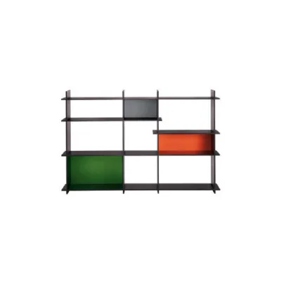 Libreria Libreria level 733/2 zanotta in stile design di Zanotta in OFFERTA OUTLET 
