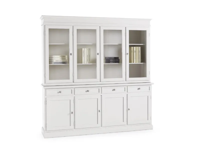 Libreria Libreria lions linea 4 porte basic  Lion's in stile classico con forte sconto